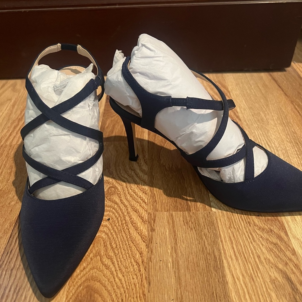 Women’s Nina Navy Blue Heels